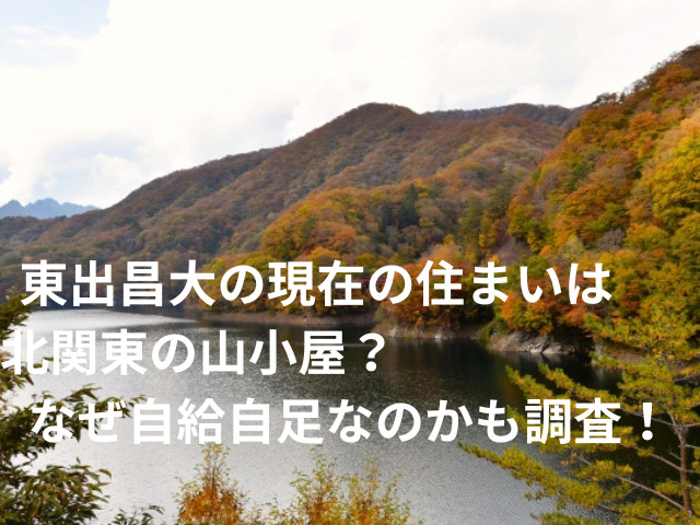 東出昌大の現在の住まいは北関東の山小屋？なぜ自給自足なのかも調査！